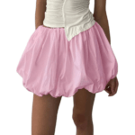 NUFIWI Women Y2k Bubble Skirt