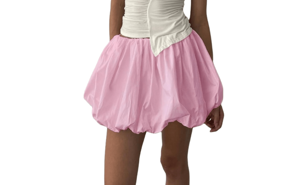 NUFIWI Women Y2k Bubble Skirt